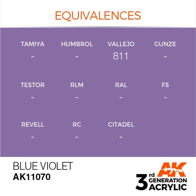 BLUE VIOLET – STANDARD