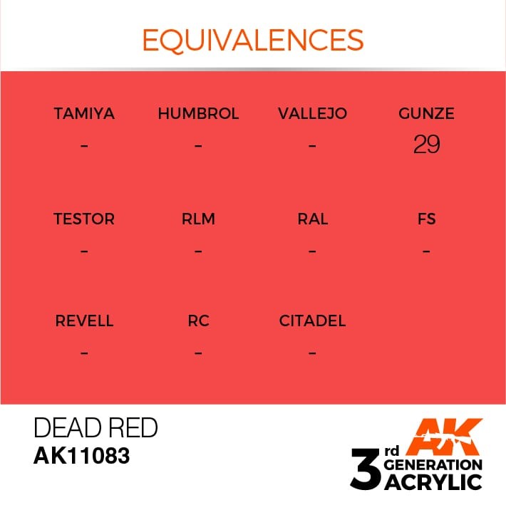DEAD RED – STANDARD
