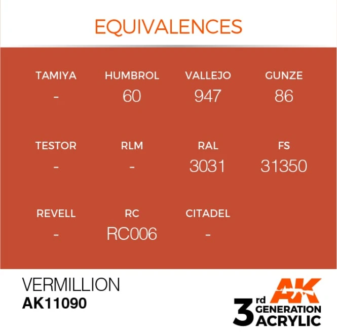 VERMILLION – STANDARD