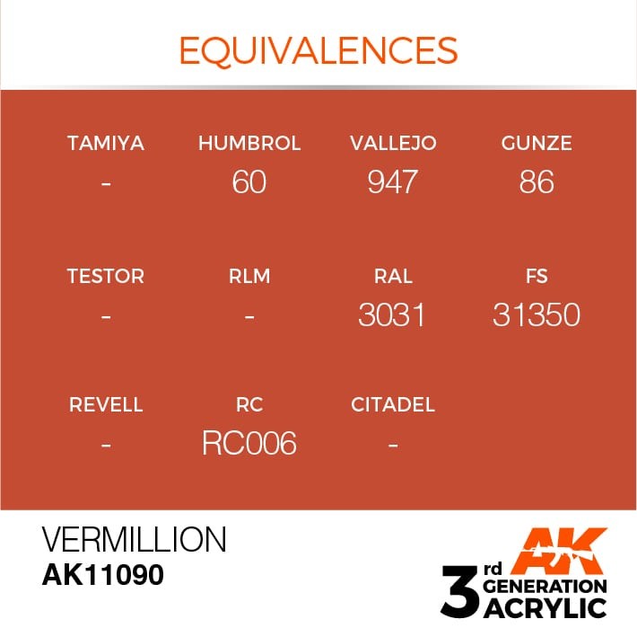 VERMILLION – STANDARD