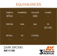 DARK BROWN – STANDARD