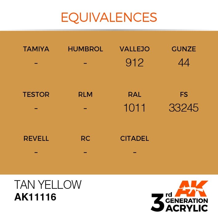 TAN YELLOW – STANDARD