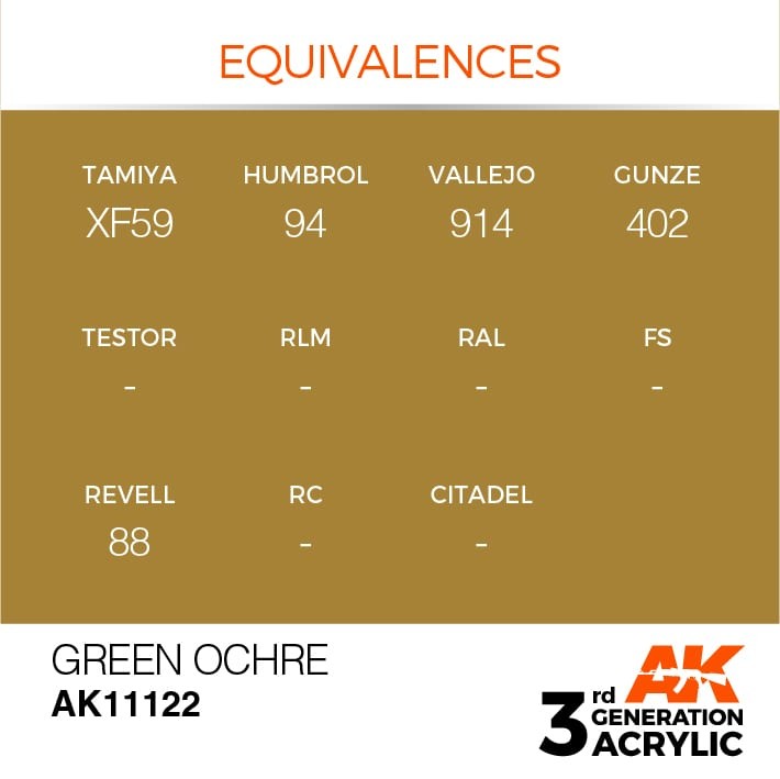 GREEN OCHRE – STANDARD