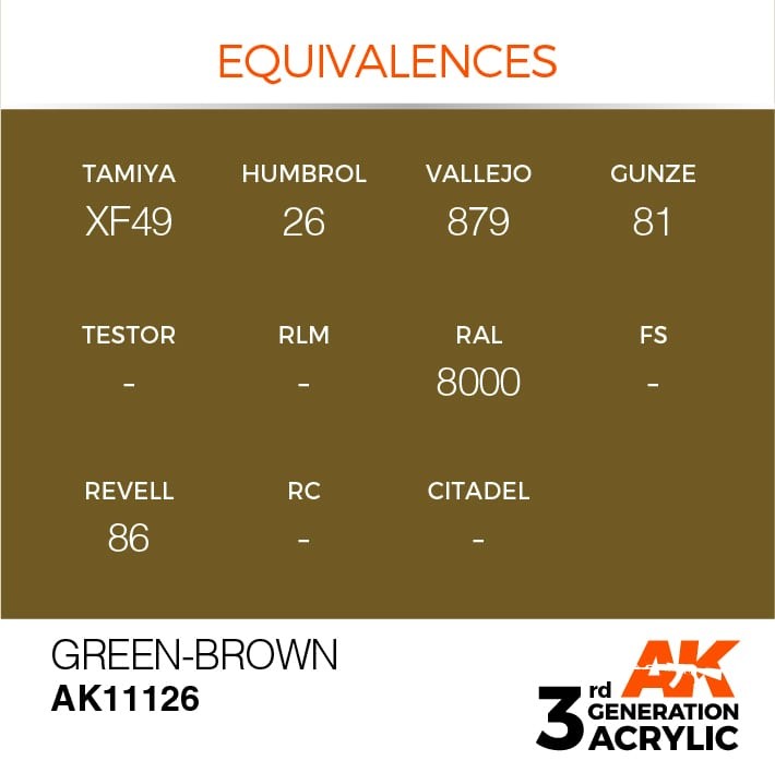 GREEN-BROWN – STANDARD