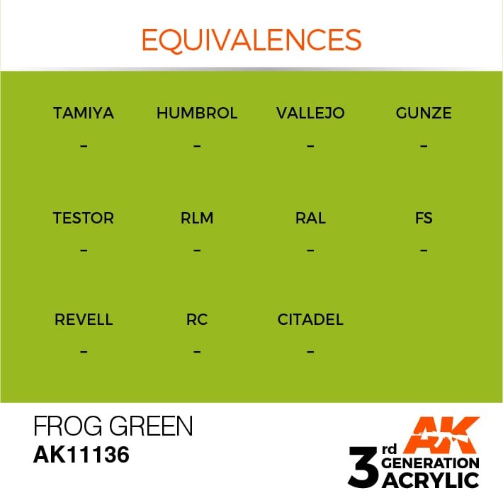 FROG GREEN – STANDARD