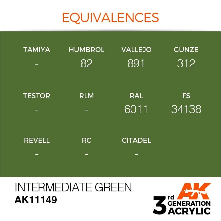 INTERMEDIATE GREEN – STANDARD
