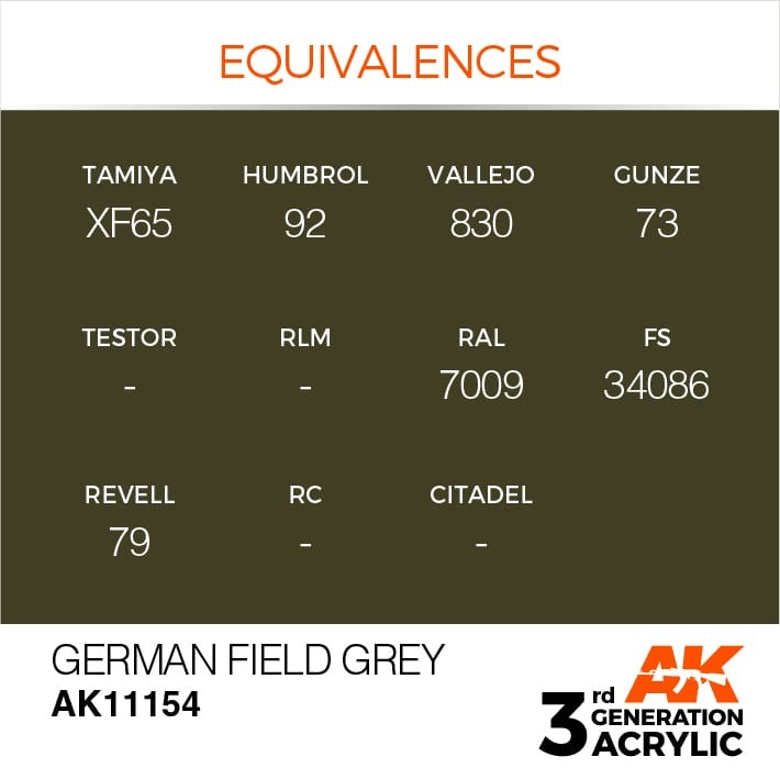 GERMAN FIELD GREY – STANDARD