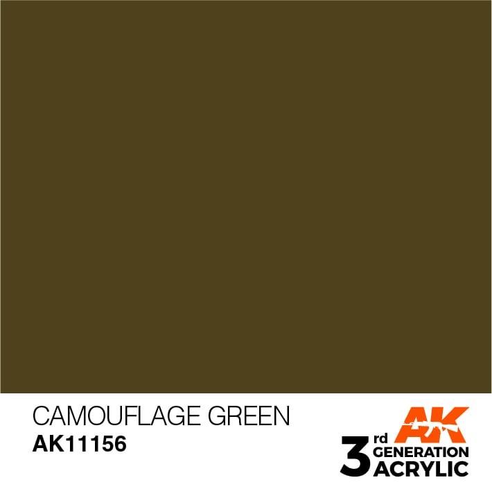 CAMOUFLAGE GREEN – STANDARD