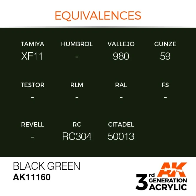 BLACK GREEN – STANDARD