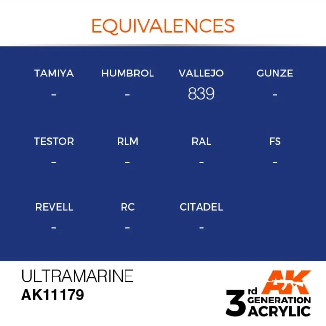 ULTRAMARINE – STANDARD
