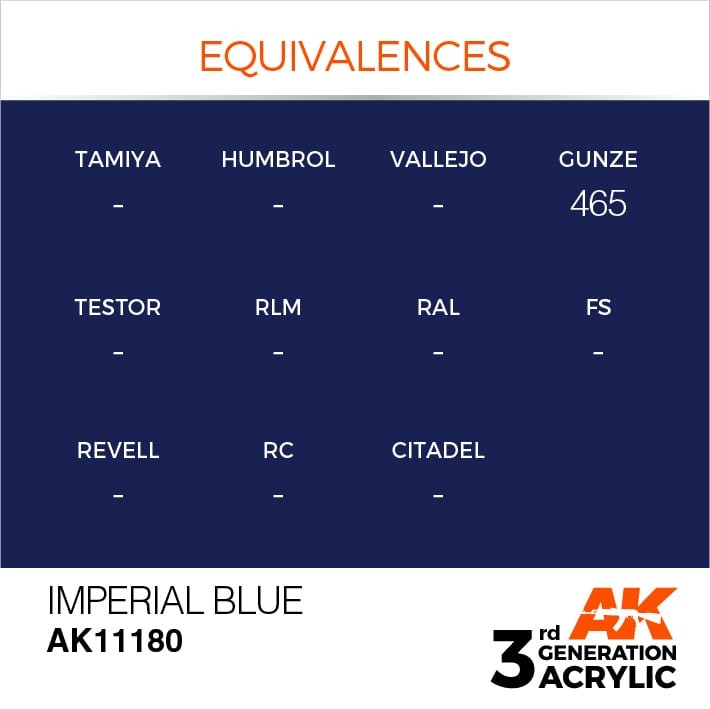 IMPERIAL BLUE – STANDARD