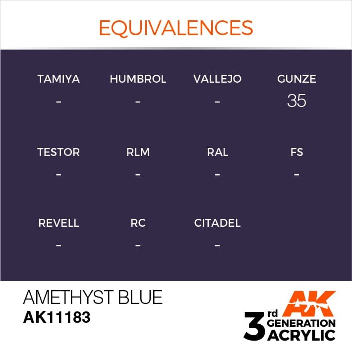 AMETHYST BLUE – STANDARD