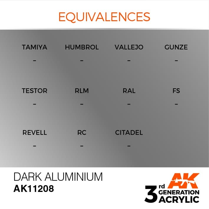 DARK ALUMINIUM – METALLIC