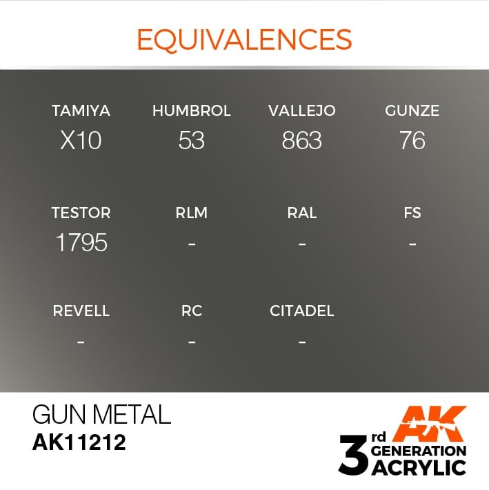 GUN METAL – METALLIC