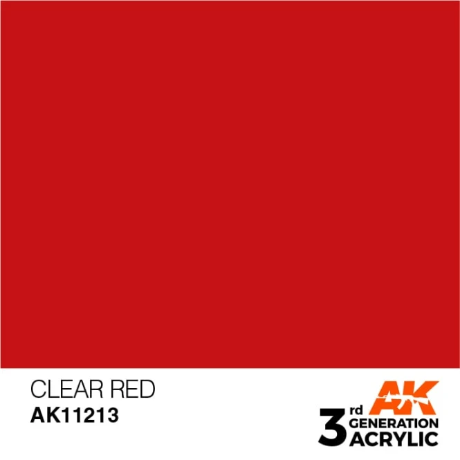 CLEAR RED – STANDARD
