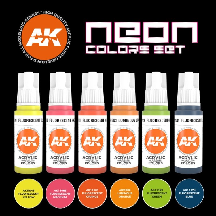 NEON COLORS SET