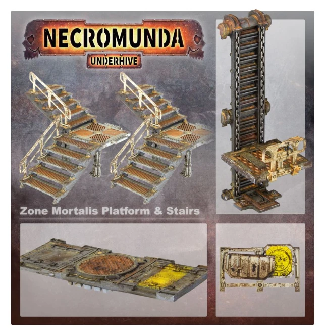 Zone Mortalis: Platforms & Stairs