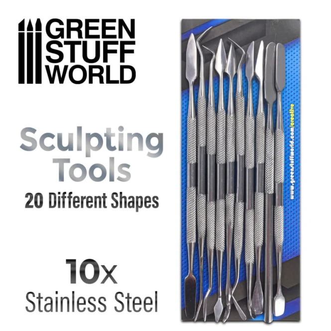 GSW 10x Sculpting Tools Narzedzia do rzeźbienia
