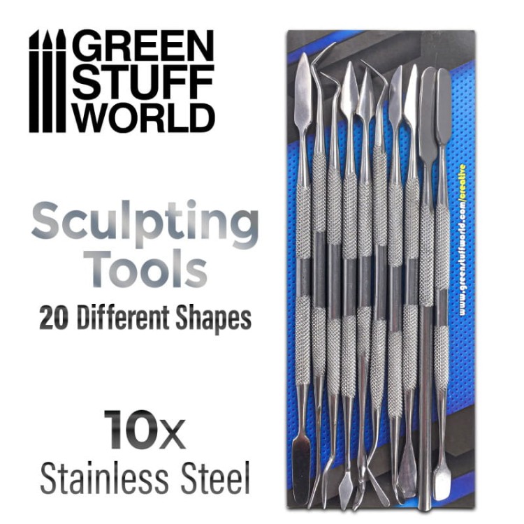 GSW 10x Sculpting Tools Narzedzia do rzeźbienia