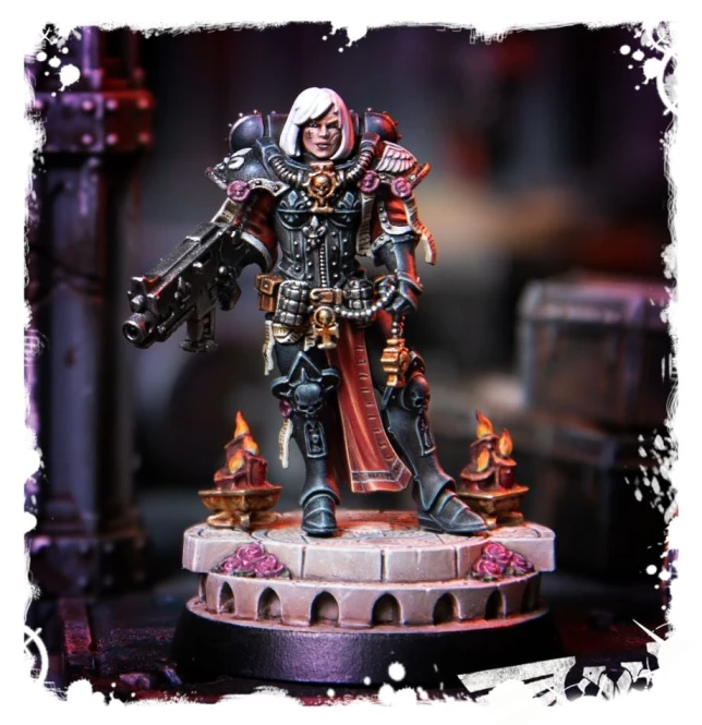 Adepta Sororitas Sister Superior Amalia Novena
