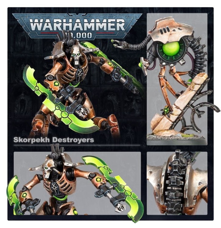 Necrons Skorpekh Destroyers