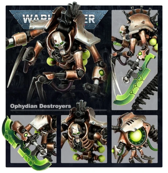 Necrons Ophydian Destroyers