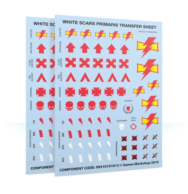 White Scar Primaris Upgrades & Transfers