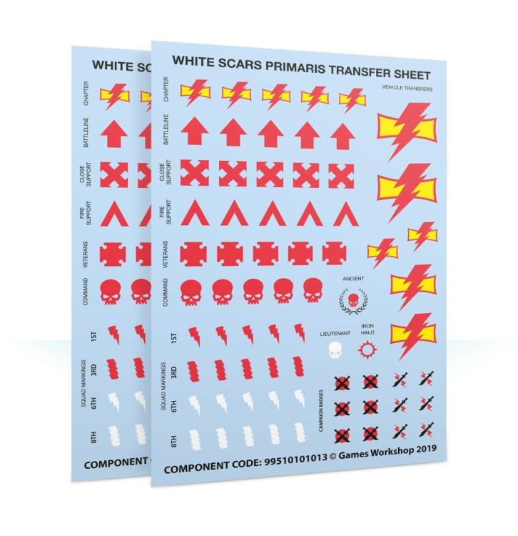 White Scar Primaris Upgrades & Transfers