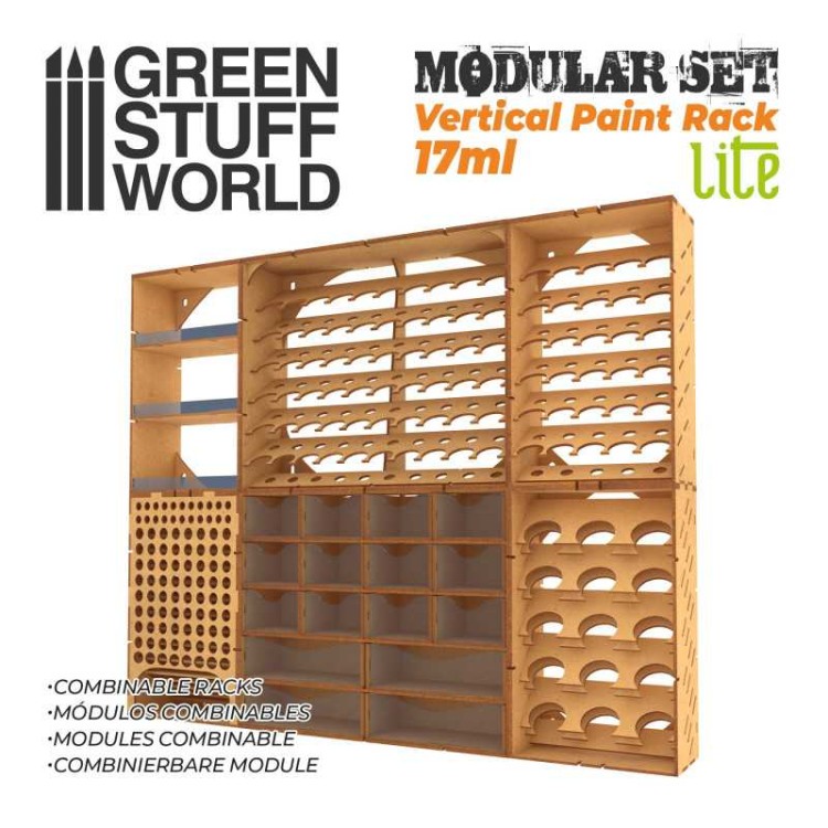 MDF Paint Organizer VERTICAL (17ml) - LITE