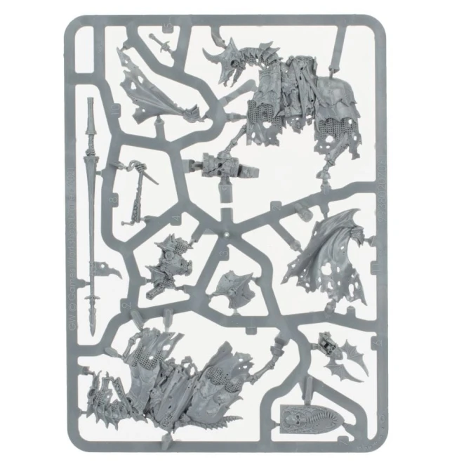 Soulblight Gravelords Wight King on Skeletal Steed
