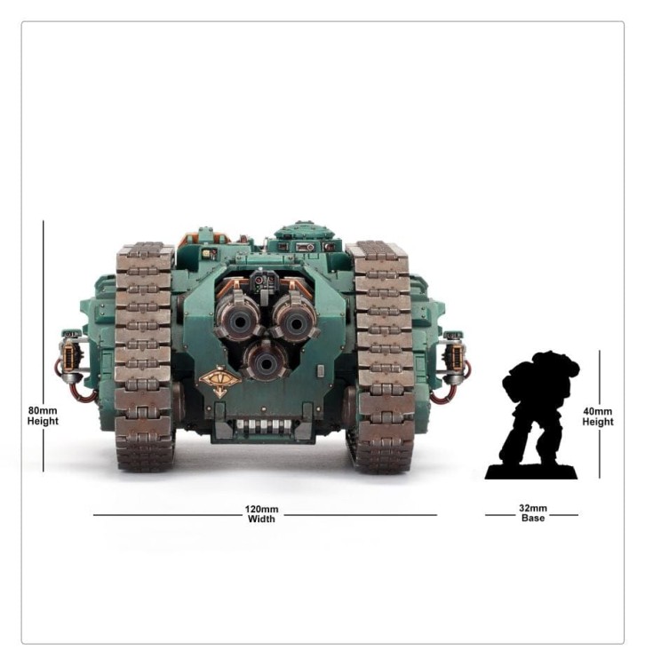 Legiones Astartes: Cerberus Heavy Tank Destroyer