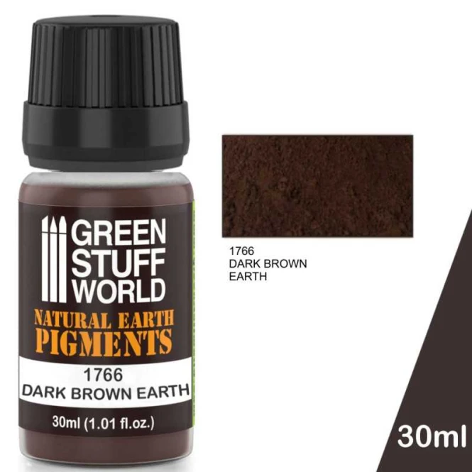 Pigment CIEMNO BRĄZOWA ZIEMIA 30ml