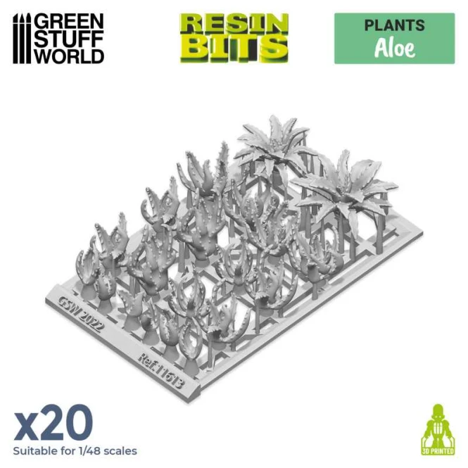 Zestaw wydrukowany w 3D - Aloes