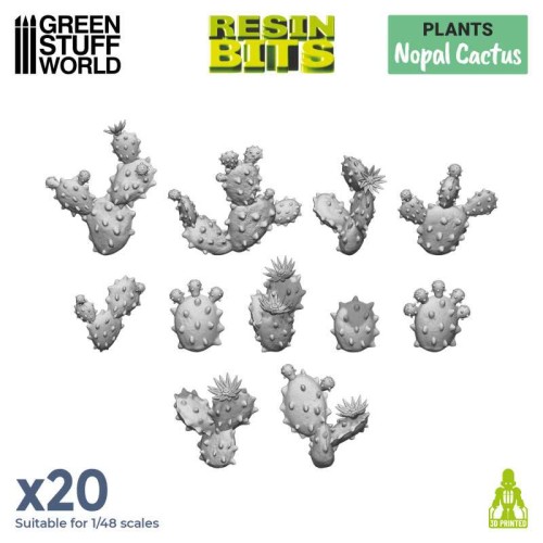 Zestaw wydrukowany w 3D - Nopal Cactus