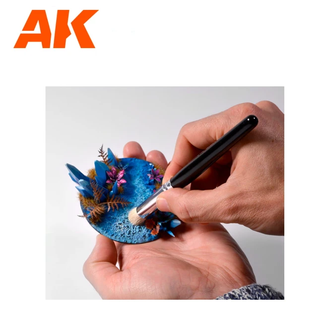 AK-Interactive Zestaw pędzli DRY 4 BRUSHES SET
