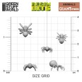 3D printed set - Big Spiders Pająki