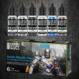 Green Stuff World Metallic Paint Set- Silver