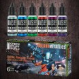 Green Stuff World  Metallic Colours paint set