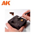 AK-Interactive Zestaw pędzli DRY 4 BRUSHES SET