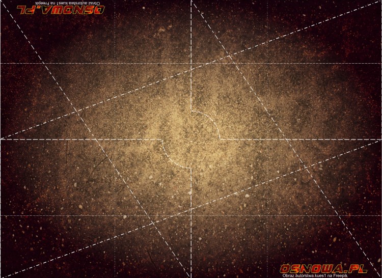 Mata Scorched earth  44”x60” gumowa - jednostronna