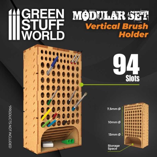GREEN STUFF WORLD - Vertical brush holder