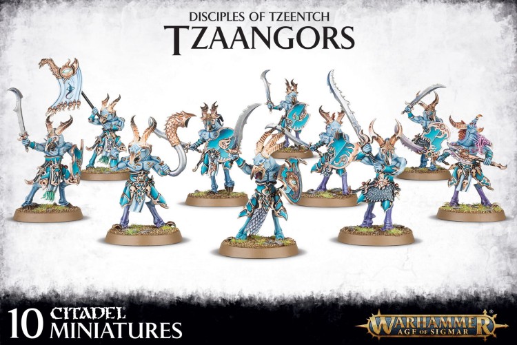 Disciples Of Tzeentch: Tzaangors