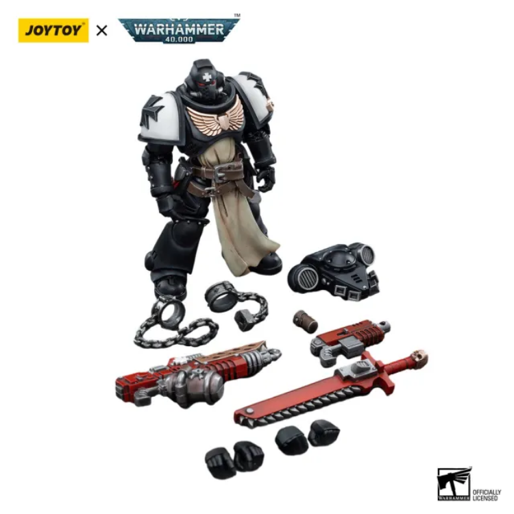 Black Templars Primaris Initiate Brother JOYTOY