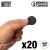 Plastic Bases - Round 32mm BLACK