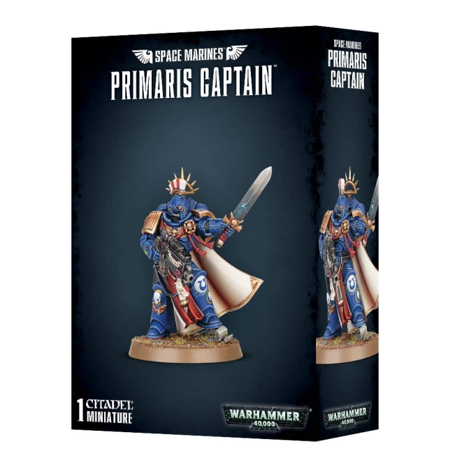 Space Marines Primaris Captain – dowódca kompanii Adeptus Astartes