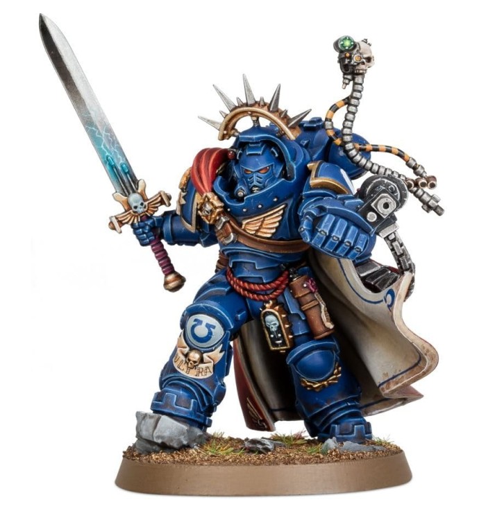 Space Marines Primaris Captain In Gravis Armour