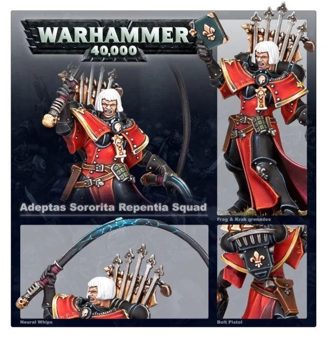 Adepta Sororitas Repentia Squad