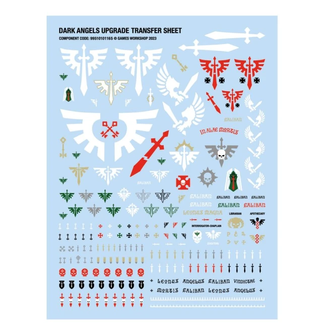 Dark Angels: Upgrades And Transfers