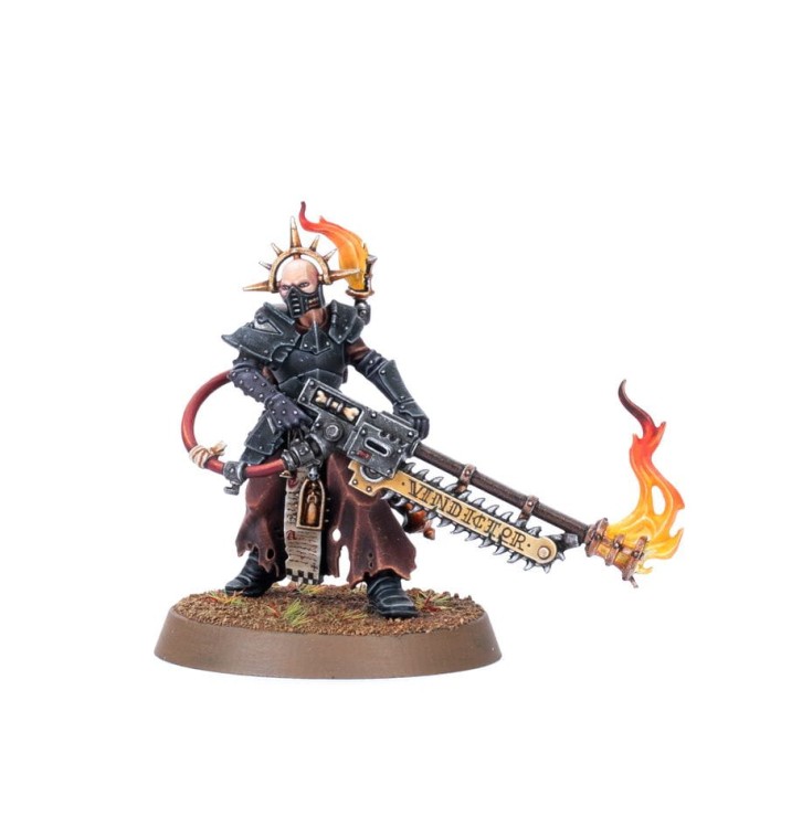 Adepta Sororitas Ministorum Priest With Vindictor