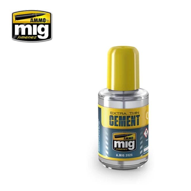 Extra Thin Cement (Polyester Plastic Glue) (30mL)